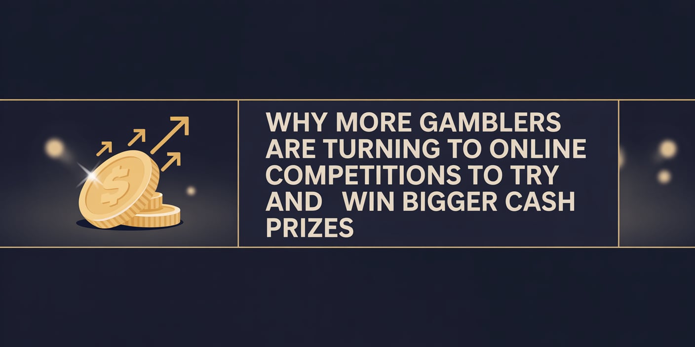 Why More Gamblers Are Turning to Online Competitions to Try and Win Bigger Cash Prizes